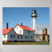 vuurtoren van Whitefish Point Poster (Voorkant)