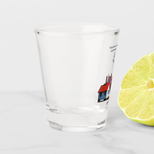 vuurtoren van Whitefish Point Shot Glas (Links)