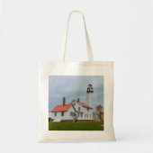 vuurtoren van Whitefish Point Tote Bag (Voorkant)