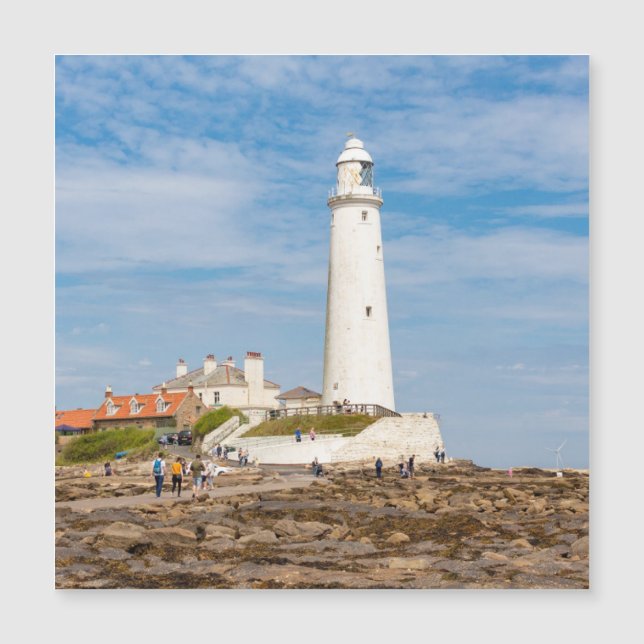 Vuurtoren van Whitley Bay (Voorkant)