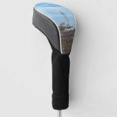 Vuurtoren van Whitley Bay Golfheadcover (Schuin)