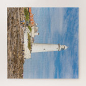 Vuurtoren van Whitley Bay Legpuzzel (Horizontaal)