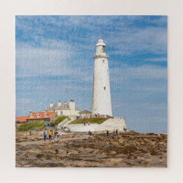 Vuurtoren van Whitley Bay Legpuzzel