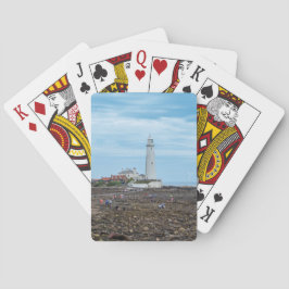 Vuurtoren van Whitley Bay Pokerkaarten