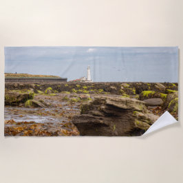 Vuurtoren van Whitley Bay Strandlaken