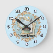 vuurtoren van Wisconsin Shells Ronde Klok (Voorkant)