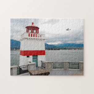 Vuurtoren Vancouver. Legpuzzel