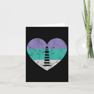 Vuurtoren varen cadeau voor vrouwen en meisjes ret kaart