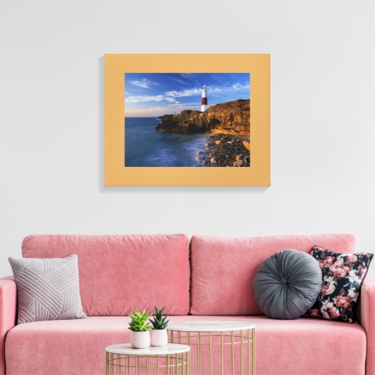 Vuurtoren Verpakt Canvas (Insitu (Woonkamer))