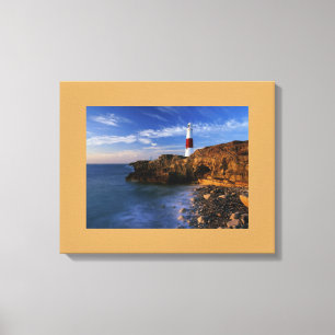 Vuurtoren Verpakt Canvas Afdruk
