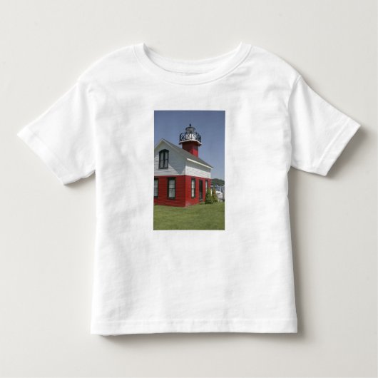 Vuurtoren verplaatst naar Douglas bij 2 Kinder Shirts (Voorkant)