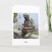 Vuurtoren Victoria, BC Wenskaart Kaart (Achterkant)