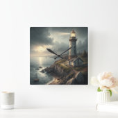 vuurtoren vierkante klok (Huis)