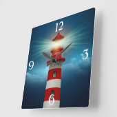 vuurtoren vierkante klok (Hoek)