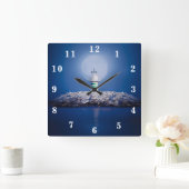 vuurtoren vierkante klok (Huis)