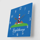 Vuurtoren Vierkante Klok (Hoek)