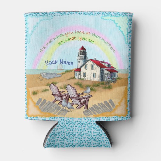 Vuurtoren Viewpoint Blikjeskoeler (Voorkant)