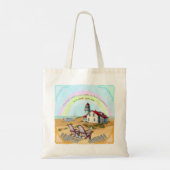 Vuurtoren Viewpoint Tote Bag (Achterkant)