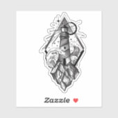 vuurtoren Vinyl Sticker (Vel)