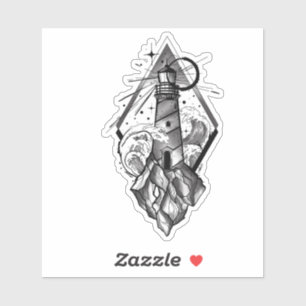 vuurtoren Vinyl Sticker