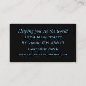 vuurtoren visitekaartje (Achterkant)