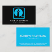 vuurtoren visitekaartje (Voorkant / Achterkant)