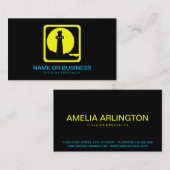 vuurtoren visitekaartje (Voorkant / Achterkant)