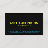 vuurtoren visitekaartje (Achterkant)