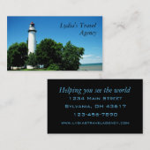 vuurtoren visitekaartje (Voorkant / Achterkant)