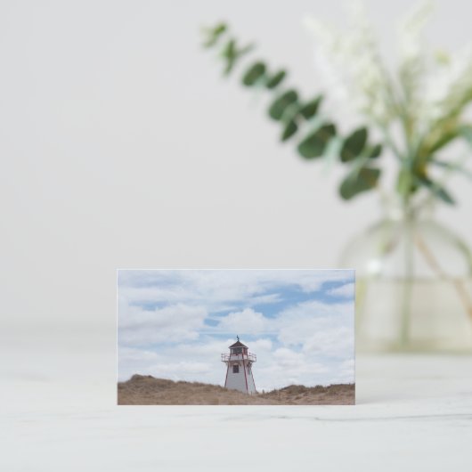 vuurtoren visitekaartje (Staand voorkant)