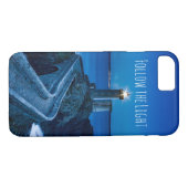 Vuurtoren volgen het licht Case-Mate iPhone case (Achterkant (Horizontaal))