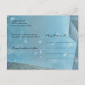 Vuurtoren voor de Blauwe Nautische Stekelkust Briefkaart (Achterkant)