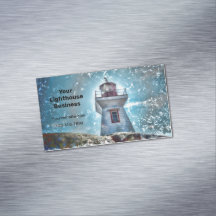 Vuurtoren voor de Blauwe Nautische Stekelkust