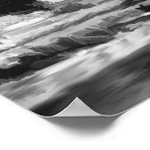 Vuurtoren voor de Zwarte en Witte Zonnezee Poster (Hoek)