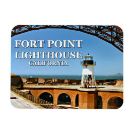 vuurtoren voor fort, Californië Flex Magnet Magneet
