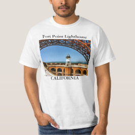 vuurtoren voor fort, Californië T-Shirt