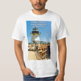 vuurtoren voor fort, Californië T-Shirt