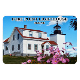 vuurtoren voor fort, Maine Flexi Magnet Magneet
