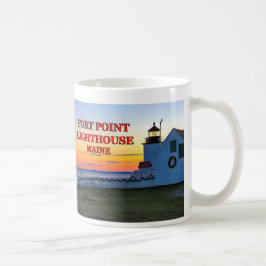 vuurtoren voor fort, Maine-Mok Koffiemok