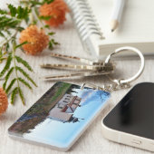 vuurtoren voor fort, Maine Sleutelhanger (Voorkant Rechts)