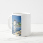 vuurtoren voor randpunten koffiemok (Voorkant links)