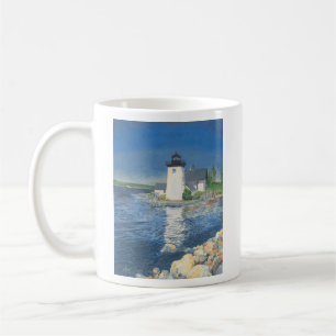 vuurtoren voor randpunten koffiemok
