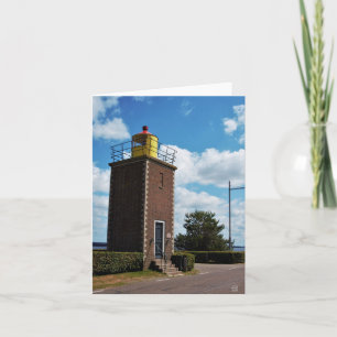 Vuurtoren voor scheepvaart in Willemstad Nederland Kaart