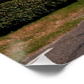 Vuurtoren voor scheepvaart in Willemstad Nederland Perfect Poster (Hoek)