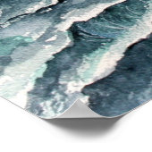 vuurtoren voor seizoensinvloeden poster (Hoek)