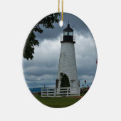 vuurtoren voor snoerpunten keramisch ornament (Rechts)