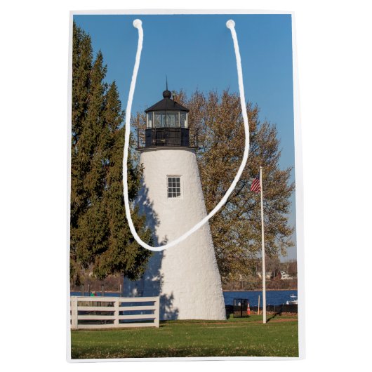 vuurtoren voor snoerpunten medium cadeauzakje (Voorkant)