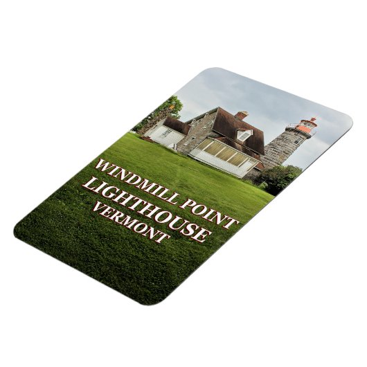 vuurtoren voor windmolens, Vermont Flexi Magnet Magneet (Linkerzijde)