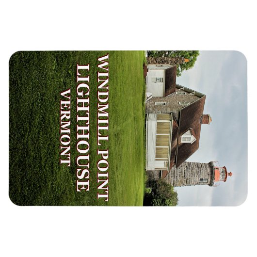 vuurtoren voor windmolens, Vermont Flexi Magnet Magneet (Horizontaal)