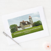 vuurtoren voor windmolens, Vermont-stickers Rechthoekige Sticker (Envelop)
